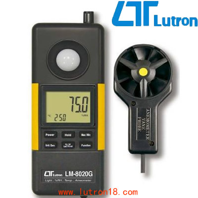 LM-8020G 风速/照度/温湿度/温度计